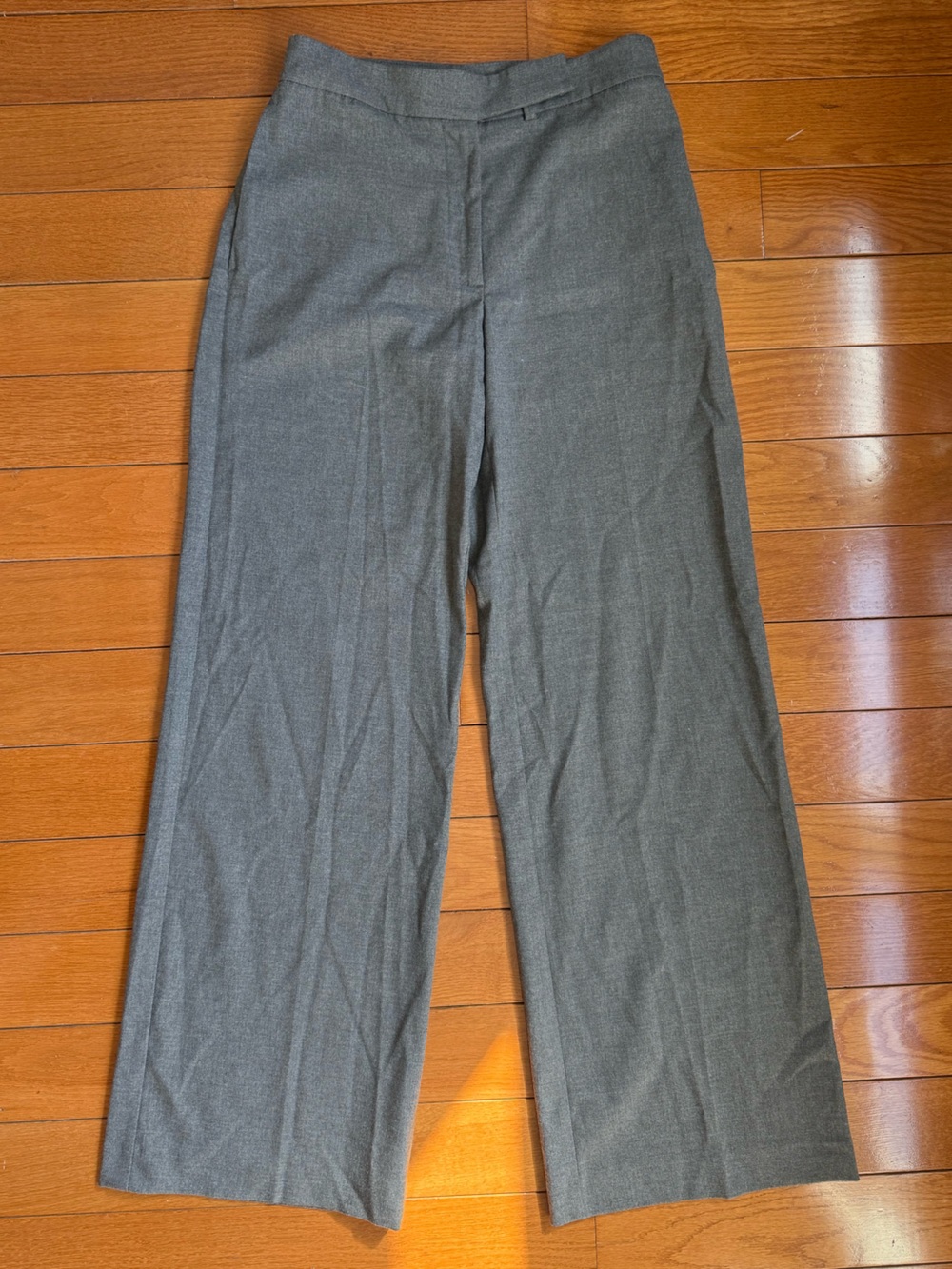 Zara Light Gray Tailored Trousers